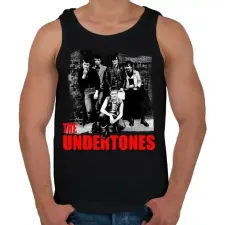 PRINTFASHION THE UNDERTONES - Férfi atléta - Fekete atléta, trikó