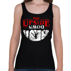 PRINTFASHION the upside down - Női atléta - Fekete