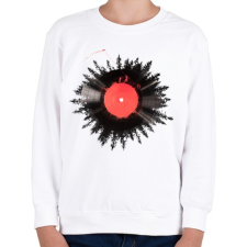 PRINTFASHION The vinyl of my life - Gyerek pulóver - Fehér gyerek pulóver, kardigán