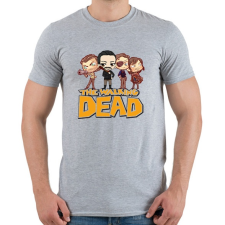 PRINTFASHION The Walking Dead - Férfi póló - Sport szürke férfi póló