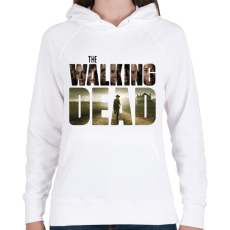 PRINTFASHION The Walking Dead - Női kapucnis pulóver - Fehér