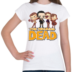 PRINTFASHION The Walking Dead - Női póló - Fehér