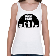 PRINTFASHION The Walking Drunk - Női atléta - Fehér