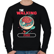 PRINTFASHION THE WALKING PHOE - Férfi pulóver - Fekete férfi pulóver, kardigán