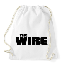 PRINTFASHION The Wire - Sportzsák, Tornazsák - Fehér tornazsák