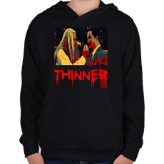 PRINTFASHION THINNER - Gyerek kapucnis pulóver - Fekete