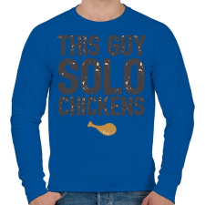 PRINTFASHION This GUY - Férfi pulóver - Királykék férfi pulóver, kardigán