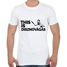 PRINTFASHION This is disznovágás - Férfi póló - Fehér férfi póló