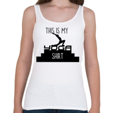 PRINTFASHION THIS IS MY - Női atléta - Fehér női trikó