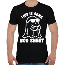 PRINTFASHION This is some BOO SHEET (bullshit) - Férfi póló - Fekete férfi póló