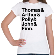 PRINTFASHION Thomas és a többiek - Női póló - Fehér