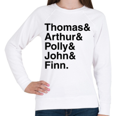 PRINTFASHION Thomas és a többiek - Női pulóver - Fehér