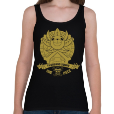 PRINTFASHION Thousand Sunny One Piece Anime - Női atléta - Fekete