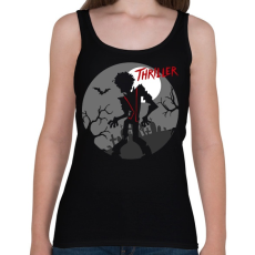 PRINTFASHION Thriller MJ - Női atléta - Fekete