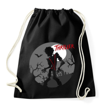 PRINTFASHION Thriller MJ - Sportzsák, Tornazsák - Fekete tornazsák