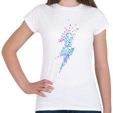 PRINTFASHION Thunderbirds - Női póló - Fehér női póló