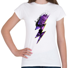 PRINTFASHION Thunderwolf - Női póló - Fehér női póló