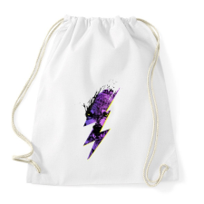 PRINTFASHION Thunderwolf - Sportzsák, Tornazsák - Fehér tornazsák