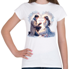 PRINTFASHION Tiéd a szívem! - Női póló - Fehér