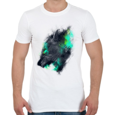 PRINTFASHION Tigriscsavar - Férfi póló - Fehér