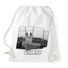 PRINTFASHION Tihany (GTA stílus) - Sportzsák, Tornazsák - Fehér tornazsák