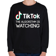 PRINTFASHION tiktok - Gyerek pulóver - Fekete gyerek pulóver, kardigán