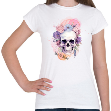 PRINTFASHION Time to bloom - Női póló - Fehér női póló