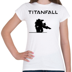PRINTFASHION Titanfall - Női póló - Fehér
