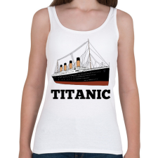 PRINTFASHION Titanic  - Női atléta - Fehér női trikó