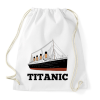 PRINTFASHION Titanic  - Sportzsák, Tornazsák - Fehér