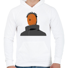 PRINTFASHION Tobi - Férfi kapucnis pulóver - Fehér