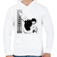 PRINTFASHION Toji Fushiguro - Férfi kapucnis pulóver - Fehér férfi pulóver, kardigán