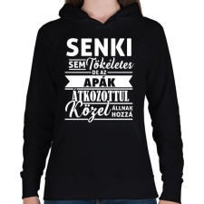 PRINTFASHION Tökéletes APA - Női kapucnis pulóver - Fekete női pulóver, kardigán