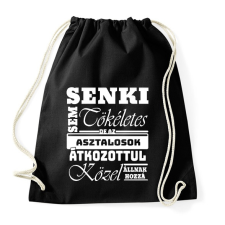 PRINTFASHION Tökéletes asztalos - Sportzsák, Tornazsák - Fekete tornazsák