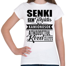 PRINTFASHION Tökéletes kamionos - Női póló - Fehér
