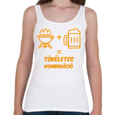 PRINTFASHION Tökéletes kombináció - Női atléta - Fehér