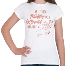 PRINTFASHION Tökéletes köröm - Női póló - Fehér női póló