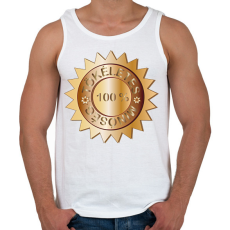 PRINTFASHION Tökeletes minőség - Férfi atléta - Fehér