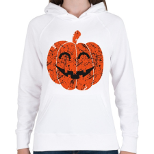 PRINTFASHION Töki - Női kapucnis pulóver - Fehér női pulóver, kardigán