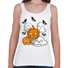 PRINTFASHION Tökös szellemek - Női atléta - Fehér