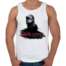 PRINTFASHION Tokyo Ghoul - Férfi atléta - Fehér