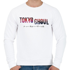 PRINTFASHION Tokyo ghoul - Férfi pulóver - Fehér