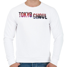 PRINTFASHION Tokyo Ghoul logo - Férfi pulóver - Fehér férfi pulóver, kardigán