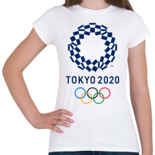 PRINTFASHION Tokyo Olimpic 2020 - Női póló - Fehér női póló