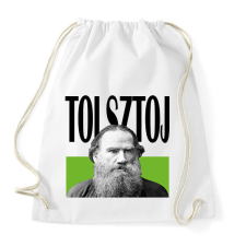 PRINTFASHION Tolsztoj - Önarckép - Sportzsák, Tornazsák - Fehér tornazsák