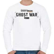 PRINTFASHION Tom Clancy's Ghost Recon WAR - Férfi pulóver - Fehér