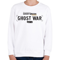 PRINTFASHION Tom Clancy's Ghost Recon WAR - Gyerek pulóver - Fehér