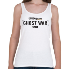 PRINTFASHION Tom Clancy's Ghost Recon WAR - Női atléta - Fehér női trikó