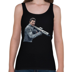 PRINTFASHION Tom Cruise - Női atléta - Fekete