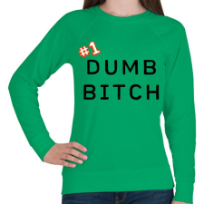 PRINTFASHION Top1 Bolond - Női pulóver - Zöld női pulóver, kardigán